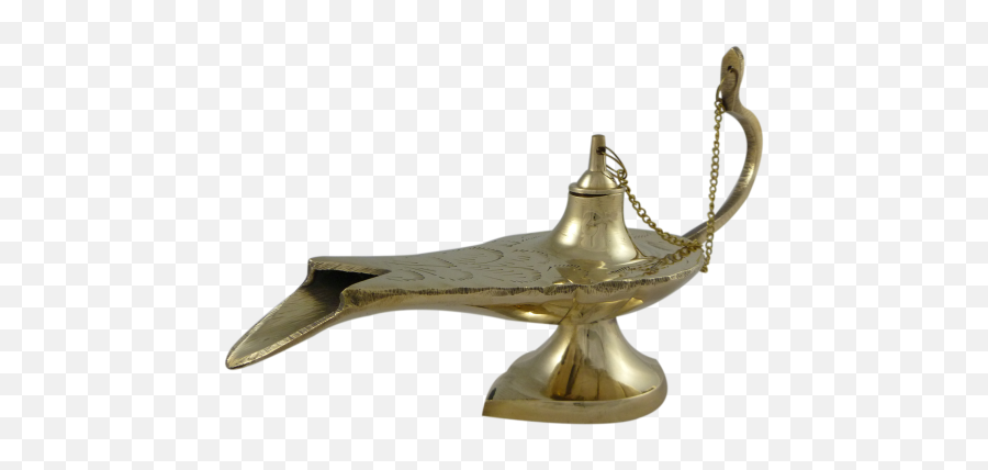 Aladdin Genie Lamp - Brass Png,Aladdin Lamp Png