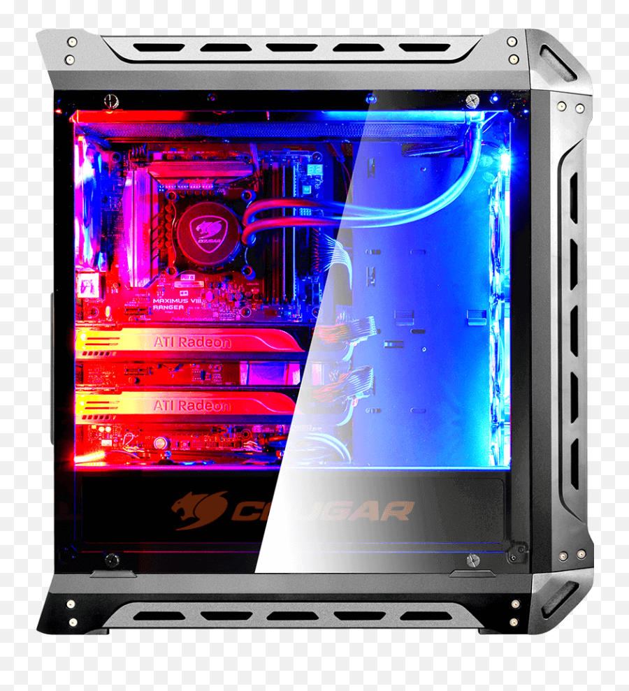 Cougar Panzer - Cougar Panzer Evo Pc Case Png,Transparent Computer Case