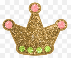Glitter Vector Png - Gold Glitter Crown Png Sparkle Princess
