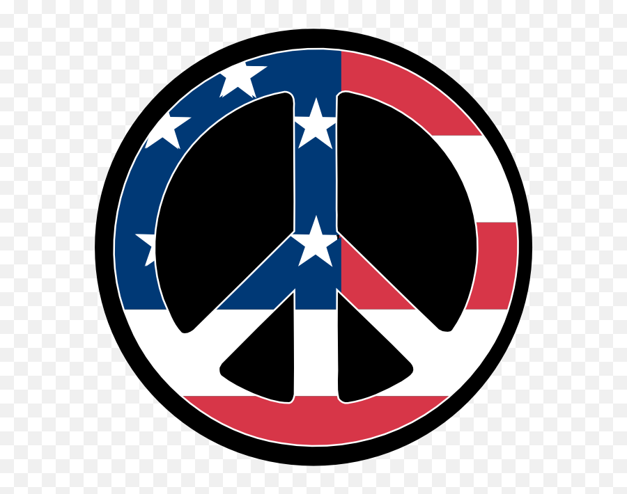 Download Scalable Vector Graphics Us Flag Peace Symbol - Peace In A Country Png,American Flag Emoji Png