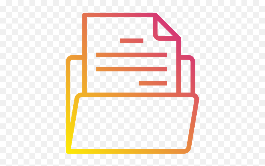 File Folder Icon Of Gradient Style - Available In Svg Png Legislation Icon,File Folder Png