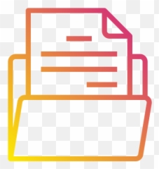File Folder Icon Of Gradient Style - Available in SVG PNG Legislation