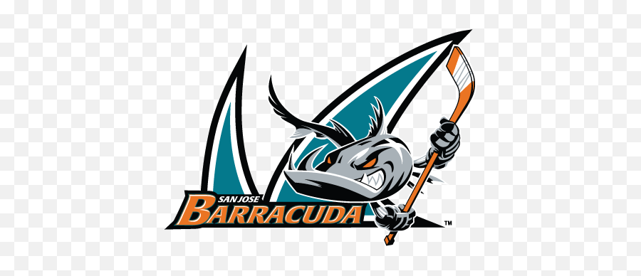 San Jose Sharks Unveil American Hockey - San Jose Barracuda Logo Png,San Jose Sharks Logo Png