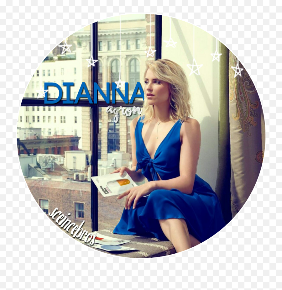 Blue Edits Icons Dianna Image - Born In Blood Mafia Chronicles Luca Vitiello Png,Dianna Agron Png