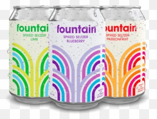 Fountain Launches Spiked Seltzer - Fountain Hard Seltzer Png,Fountain Drink Png