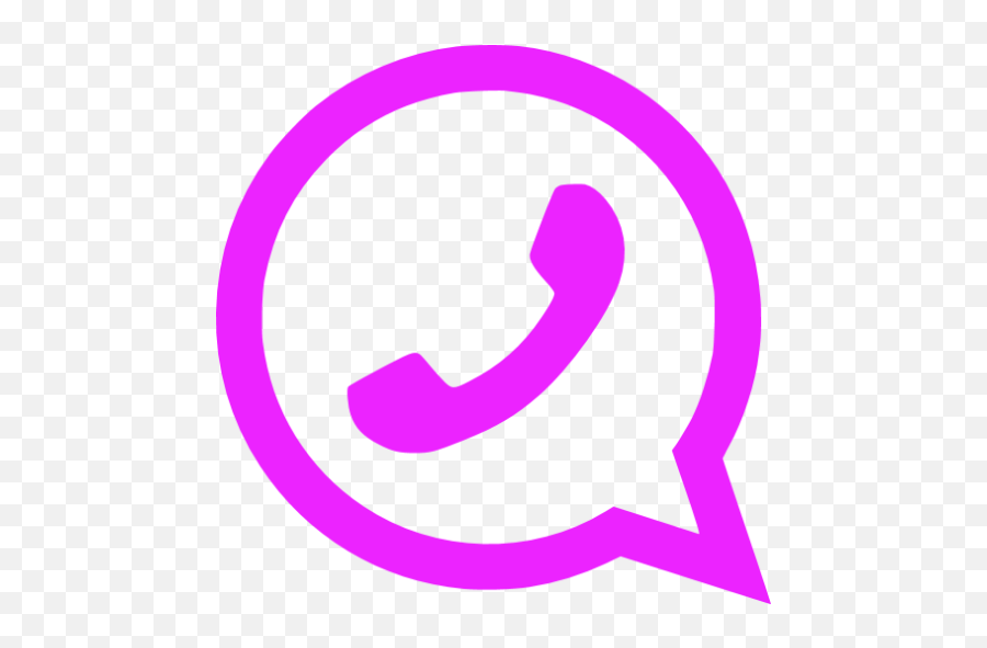 Whatsapp Icons - Whatsapp Logo Purple Png,Purple Png