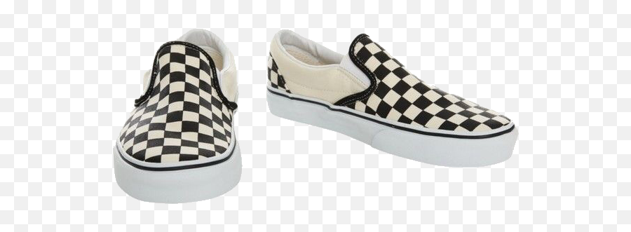 Checkered Shoes - Vans Off The Wall Png,White Vans Png