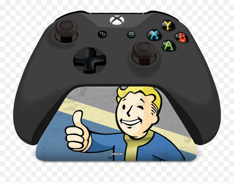 Vault Boy Xbox Pro Charging Stand - Cartoon Blonde Characters Male Png,Vault Boy Transparent