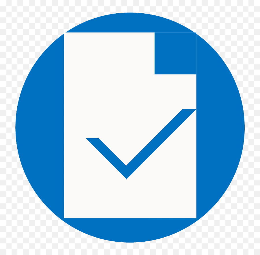 Download Vector Icon Of Blue Checkmark - Circle Png,White Checkmark Png