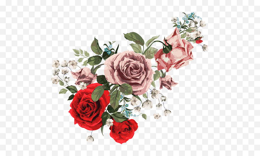 Download Tubes Fleurs Bouquets - Vintage Roses White Tubes Roses Vintage Png,Vintage Roses Png