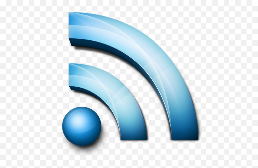 Blue Rss Feeds Logo Icon Png - Rss Icon,Rss Feeds Icon