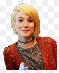 Download Hd Report Abuse - Hayley Williams Bangs Green Hair Hayley Williams Short Hair Png,Hayley Williams Png