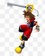 Download Hd Kingdom Hearts Sora Png - Sora Kingdom Hearts 3d Kingdom Hearts Dream Drop Distance,Kingdom Hearts Png