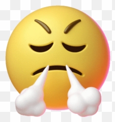Steaming Seething Gif - Anger Discover Emoji Angry Face Gif png