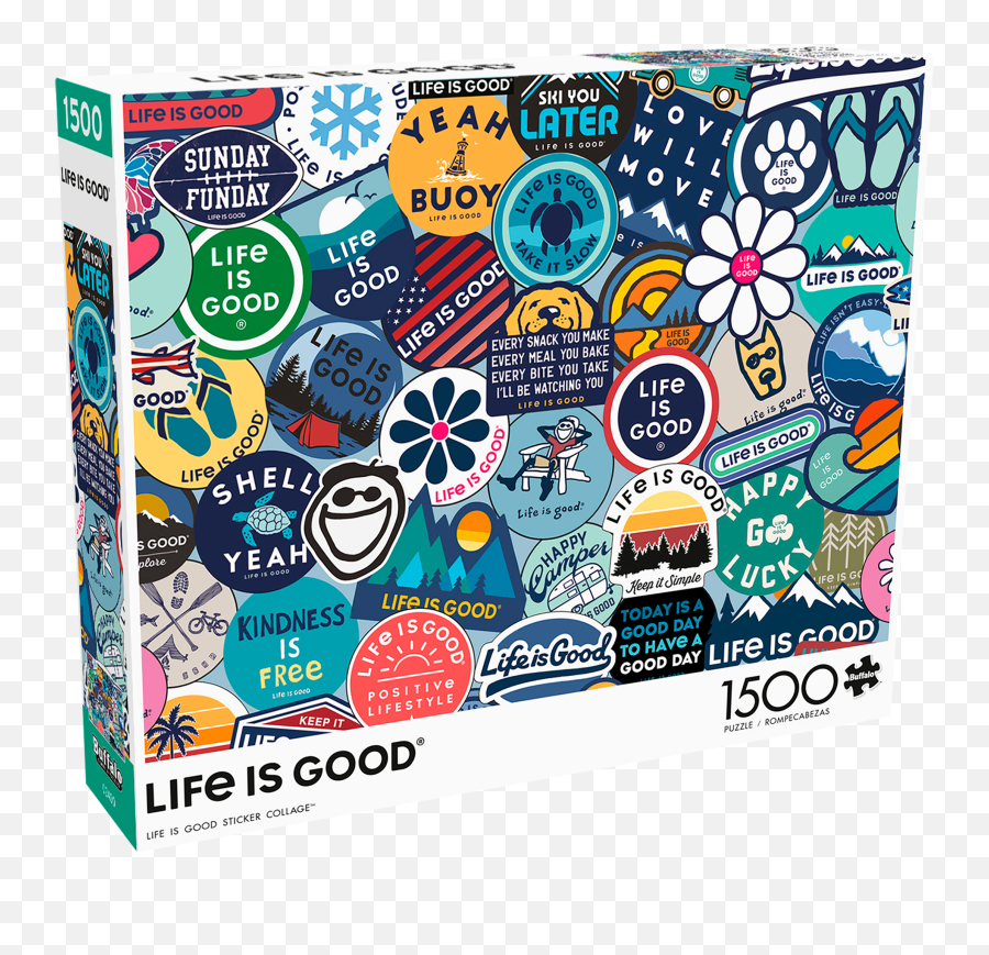 Partnerships - Life Is Good Sticker Collage Png,Buffalo Icon Apparel