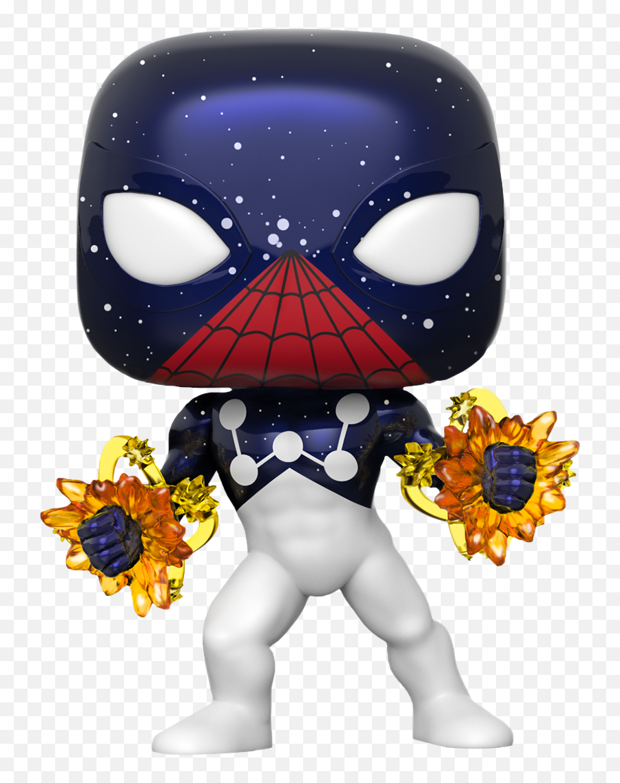 Spider - Man Captain Universe Funko Pop Vinyl Figure Spiderman Captain Universe Funko Pop Png,Spiderman Face Png