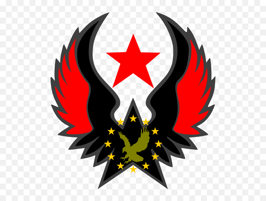 Png Logo For Picsart Clipart - Full Size Clipart 5533901 Red Star With Wings,Yoko Littner Icon Png