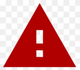 Red Warning Icon Exclamation Mark Png - Reporting A Problem Icon