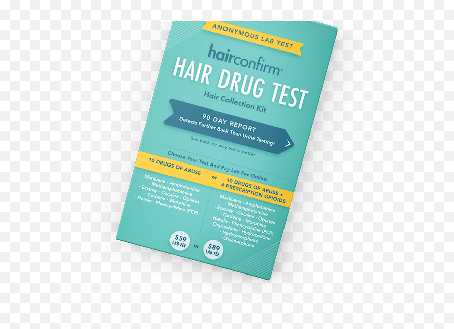 At Home Hair Drug Testing Know Before You Go Hairconfirm - Horizontal Png,Drug Test Icon