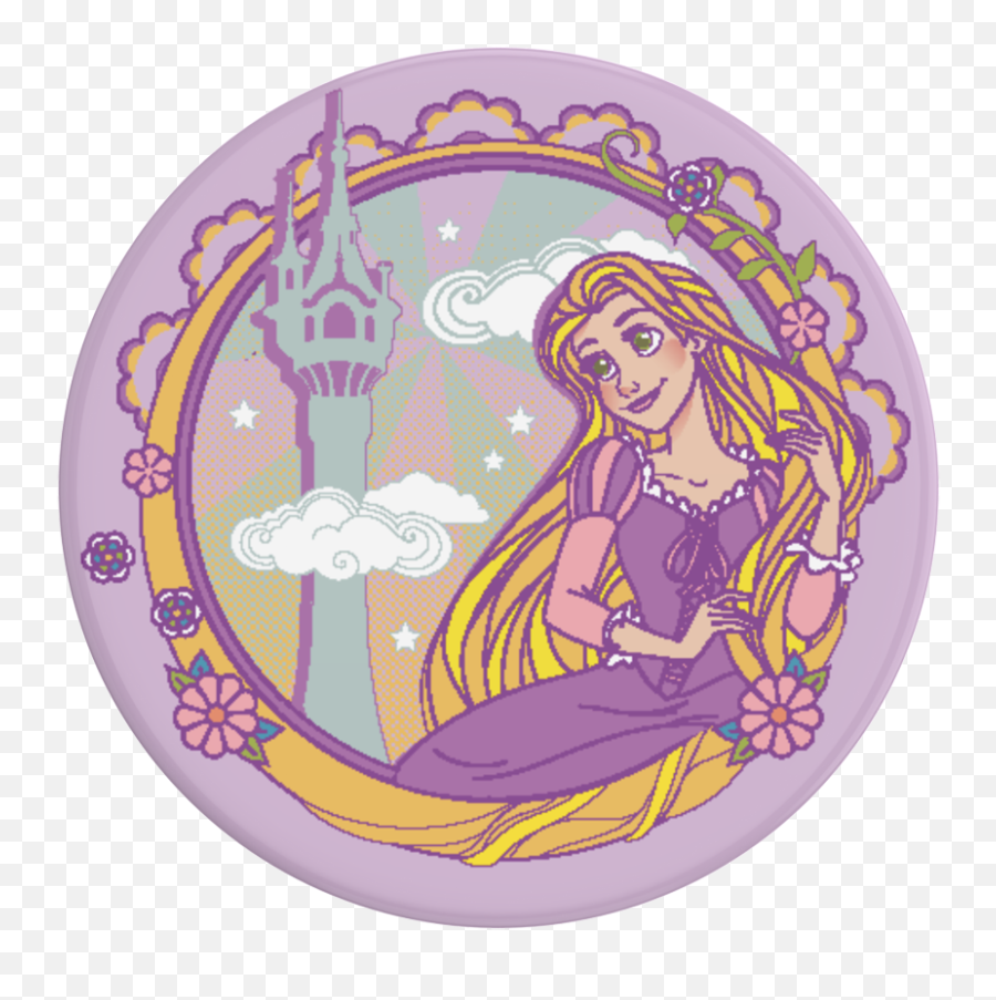 Rapunzel - Cartoon Disney Princess Rapunzel Popsocket Png,Tangled Icon