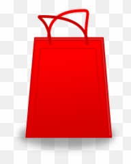 Download Hd Money Bag Clipart Png - Red Shopping