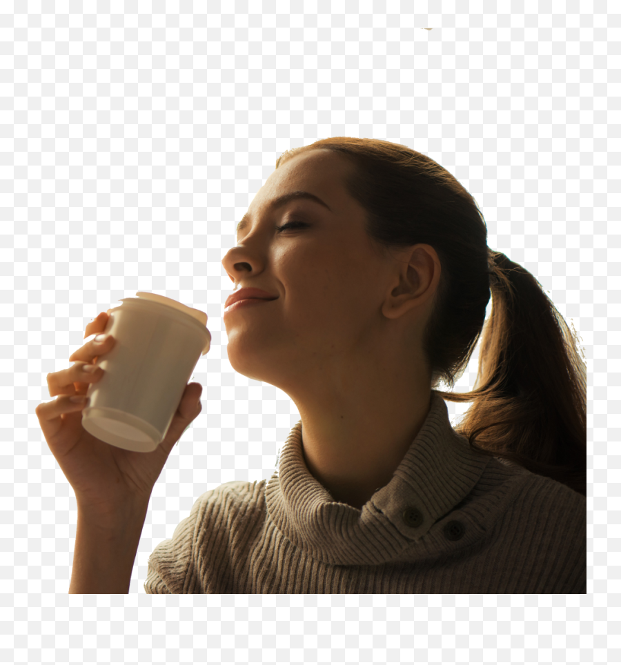 Girl Drinking Coffee Free Transparent - Drinking Coffee Transparent Background Png,Woman Transparent