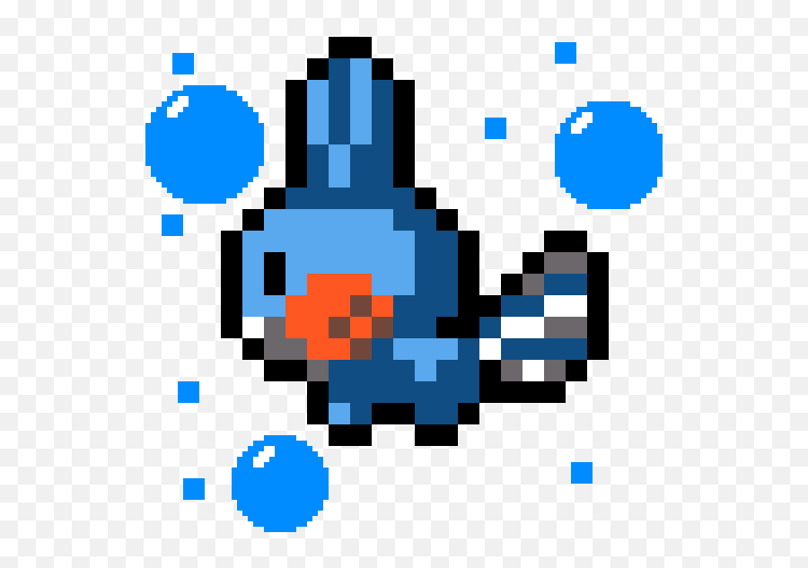 Scoutyu0027s Gallery - Pixilart Mudkip Pixel Art Png,Mudkip Icon