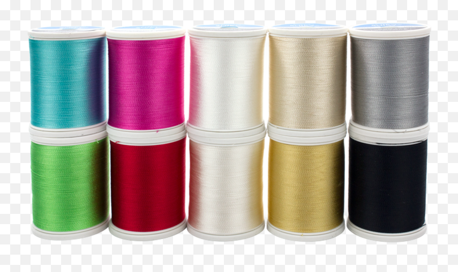 40 Wt Rayon Thread - 10 Most Radiant Rayons Assortment 850 Yd Spools Solid Png,Spool Of Thread Icon
