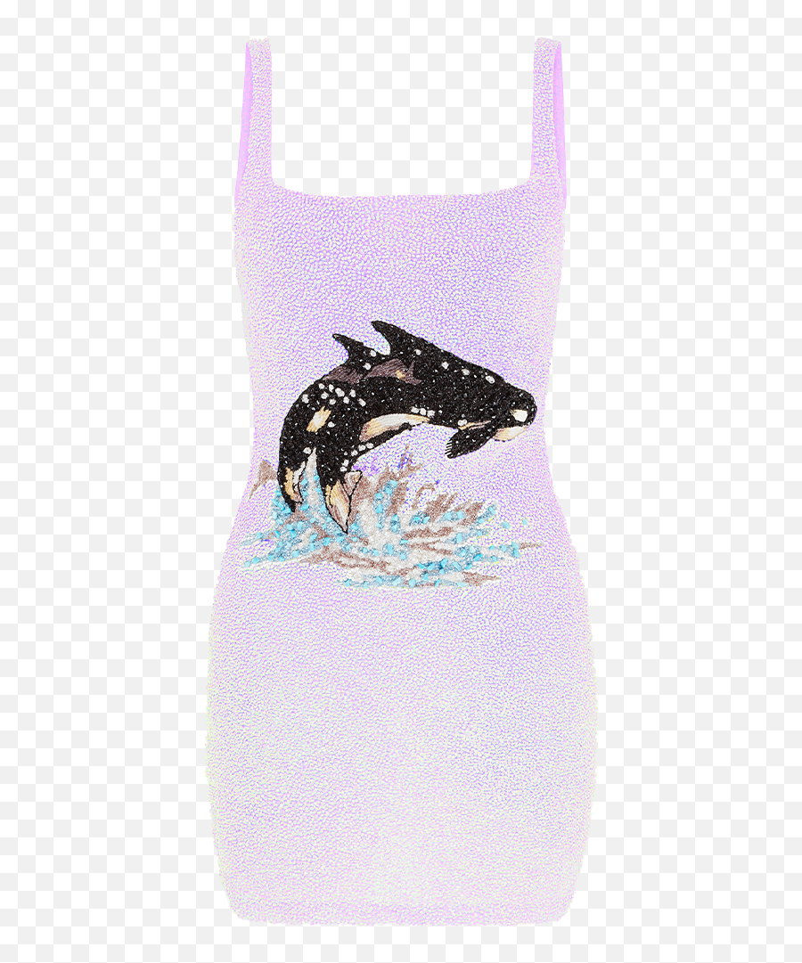 Buy Marina Dress Lilac By Oceanus Swimwear - Mini Dresses Active Tank Png,Feel The Piece Icon Jumpsuit