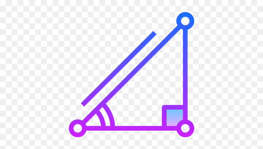 Trigonometry Icon In Gradient Line Style - Dot Png,Try Me Icon