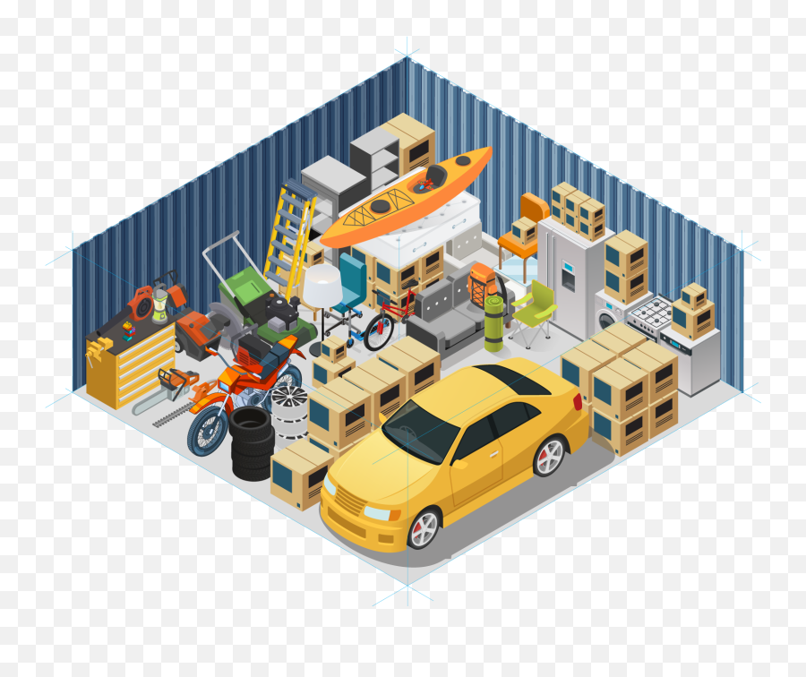 Size Guide U2013 Freeup Storage - Building Sets Png,Storage Unit Icon