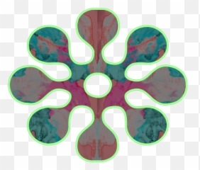 Wheel Flowe Neon Green Border - Sinfonica De Antioquia Logo Png,Alia Png