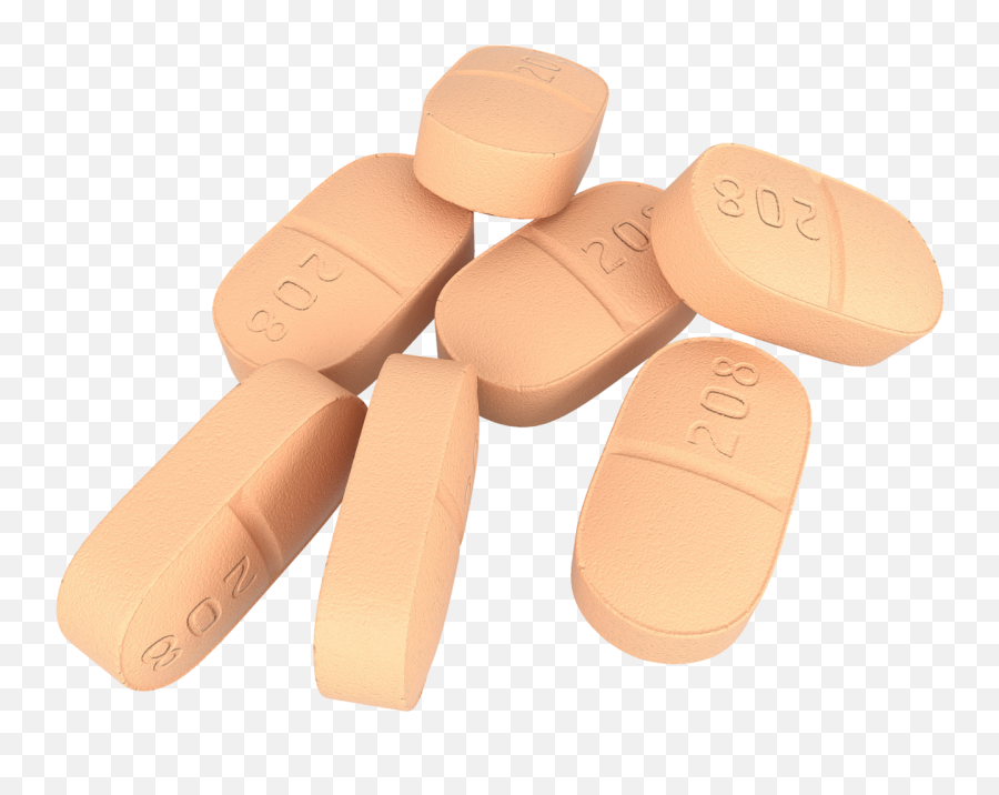Tablets Png Image - Orange Pills Png Transparent,Pill Png