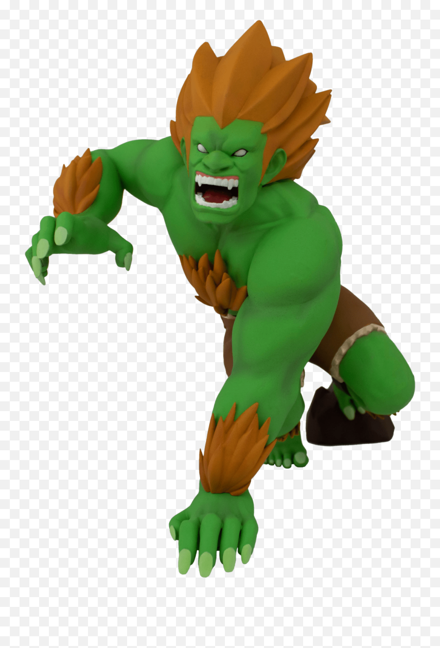 Icon Heroes Announces Street Fighter Ii Blanka Unleashed - Blanka Sf Figure Png,Hulk Icon