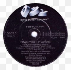 Drain You - Wikipedia Cd Png,Nirvana Png