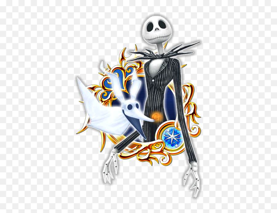 Pr Jack U0026 Zero - Khux Wiki Jack Skellington Kingdom Hearts Png,Jack Jack Png