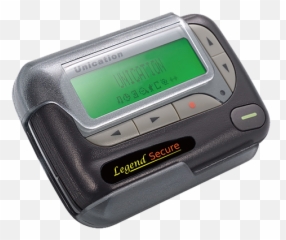 Unication Legend Secure Alphanumeric Pager Leavitt - Beeper Png,Pager Png
