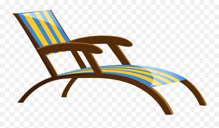 Drawing Beach Transparent Png Clipart - Lounge Chair Clipart,Beach Clipart Transparent Background