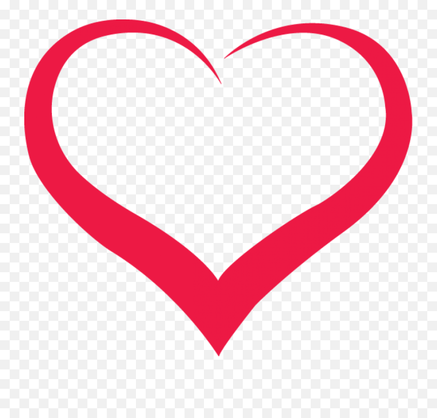 Download Red Outline Heart Png Image For Free - Outline Red Heart Png,Heart Image Png