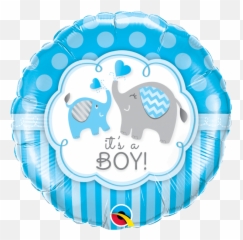 Its A Boy Elephants - Baby Girl Elephant Balloon Png,Its A Boy Png