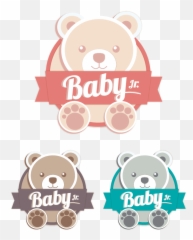 Baby Junior Logo Proposals - Bear png