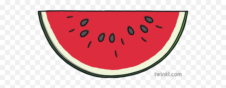 Watermelon Slice Fruit Healthy Food Eyfs Illustration - Twinkl Twinkl Watermelon Png,Watermelon Slice Png