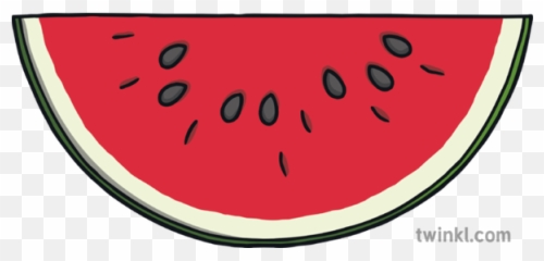 Watermelon Slice Fruit Healthy Food Eyfs Illustration - Twinkl Twinkl Watermelon Png,Watermelon Slice Png