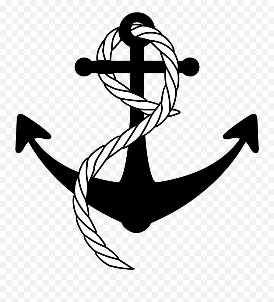 Ship Anchor Clipart Png - Encre De Bateau Pirate,Anchor Png
