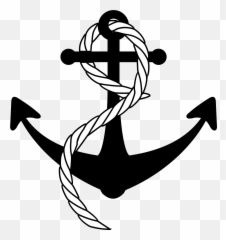 Ship Anchor Clipart Png - Encre De Bateau Pirate,Anchor Png