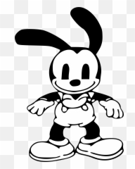 Download Oswald The Lucky Rabbit Transparent Image Hq Png - History Of Mickey Mouse,Rabbit Transparent