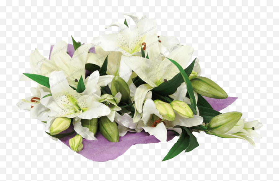 Lilies Bouquet Transparent Png - Stickpng,Lily Transparent Background