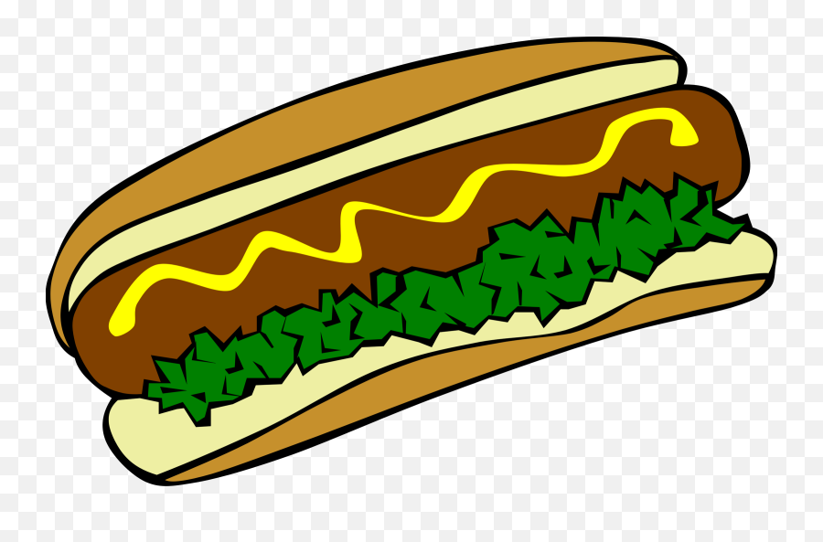 Lunch Clipart Transparent Background - Hot Dog Clip Art Png,Food Clipart Transparent Background