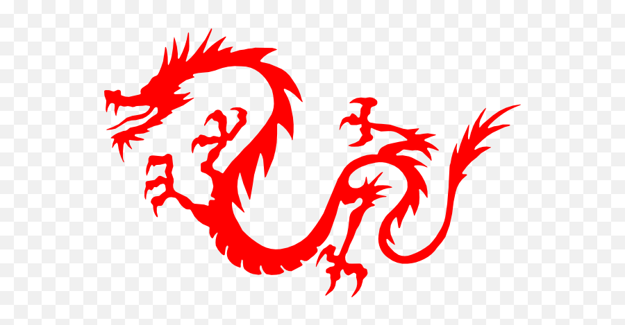 Download Chinese Dragon Clip Art 48 - Red Japanese Dragon Png,Dragon Clipart Transparent Background