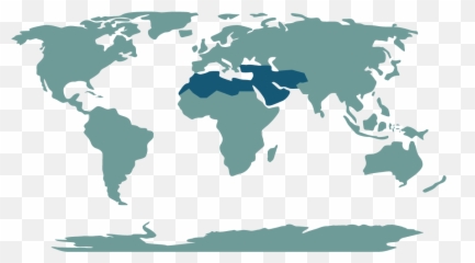 Map North Africa And Middle East - Geo Middle East And North Africa World Map Png,Africa Map Png
